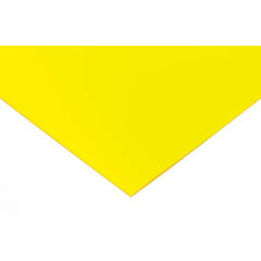 Polypropylene 0.8mm Sheet - 1100 x 650mm - Yellow