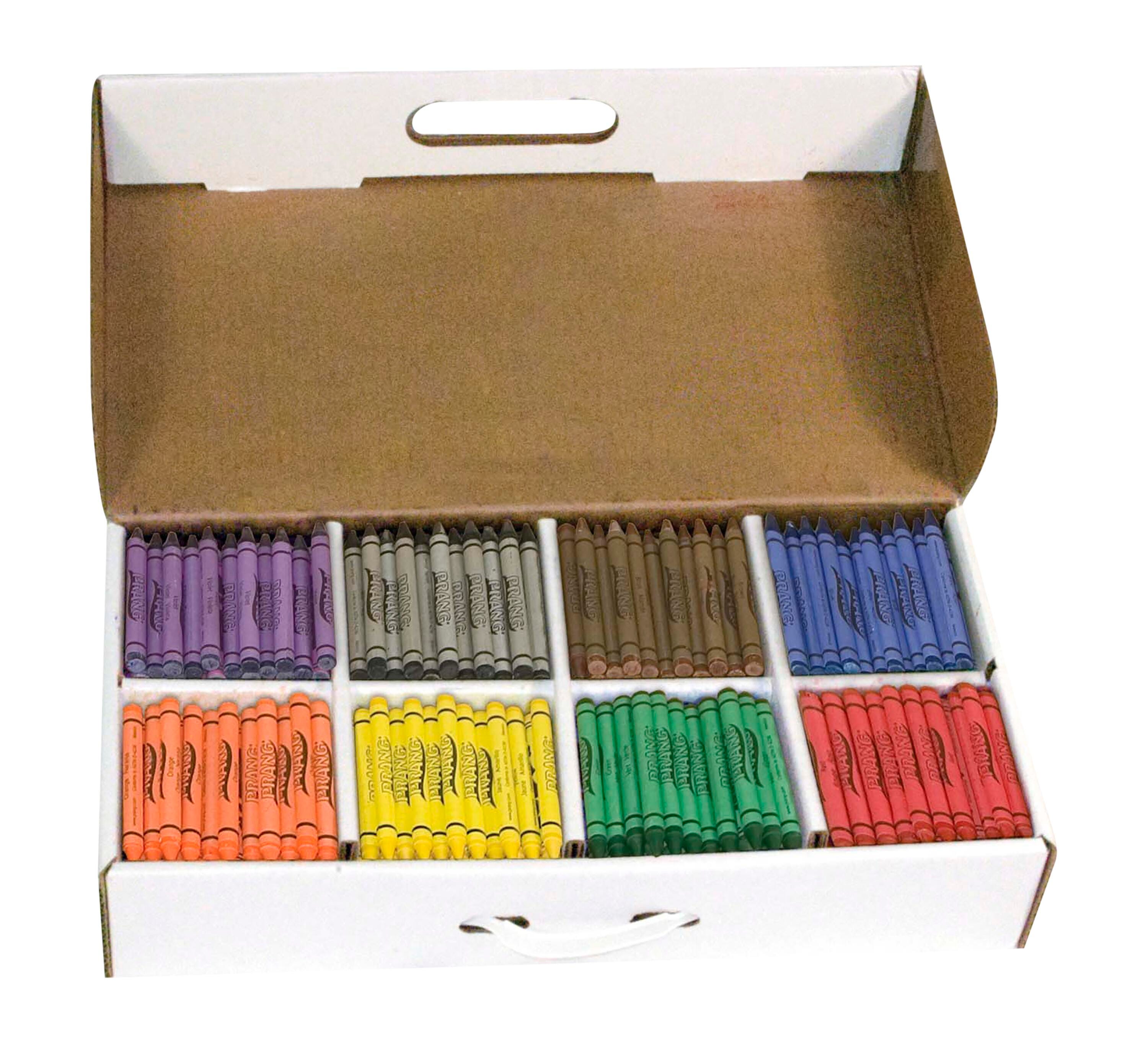 CRAYONS PRANG WAX CASE OF 400