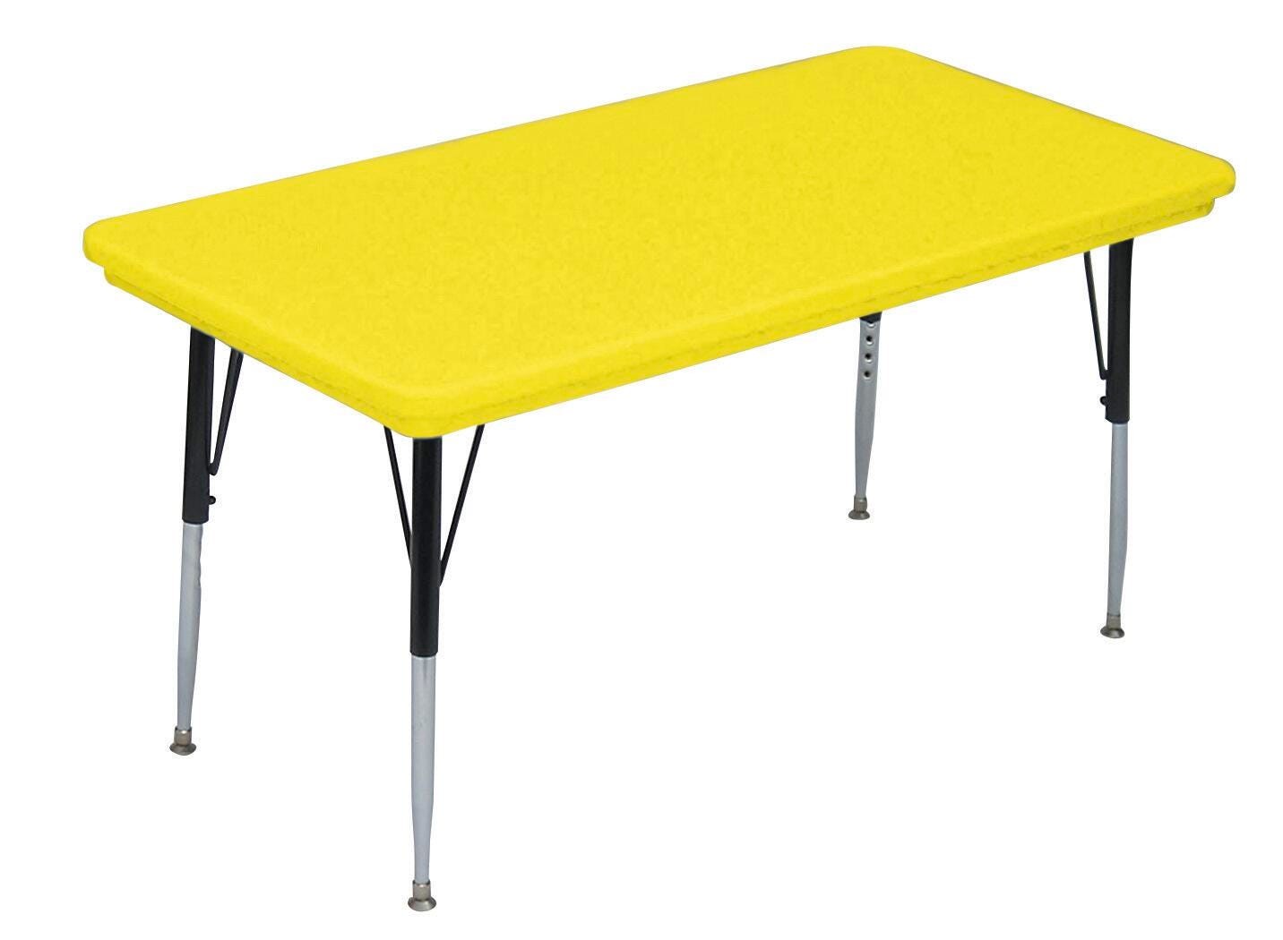 TABLE - CORRELL - ACTIVITY TABLE - RECTANGLE BLOW-MOLDED TOP - SPECIFY TOP COLOR - 48 W X 24 D X 16 - 30 H IN