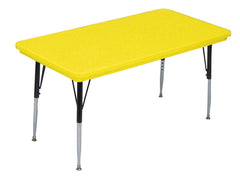 TABLE - CORRELL - ACTIVITY TABLE - RECTANGLE BLOW-MOLDED TOP - SPECIFY TOP COLOR - 48 W X 24 D X 16 - 30 H IN