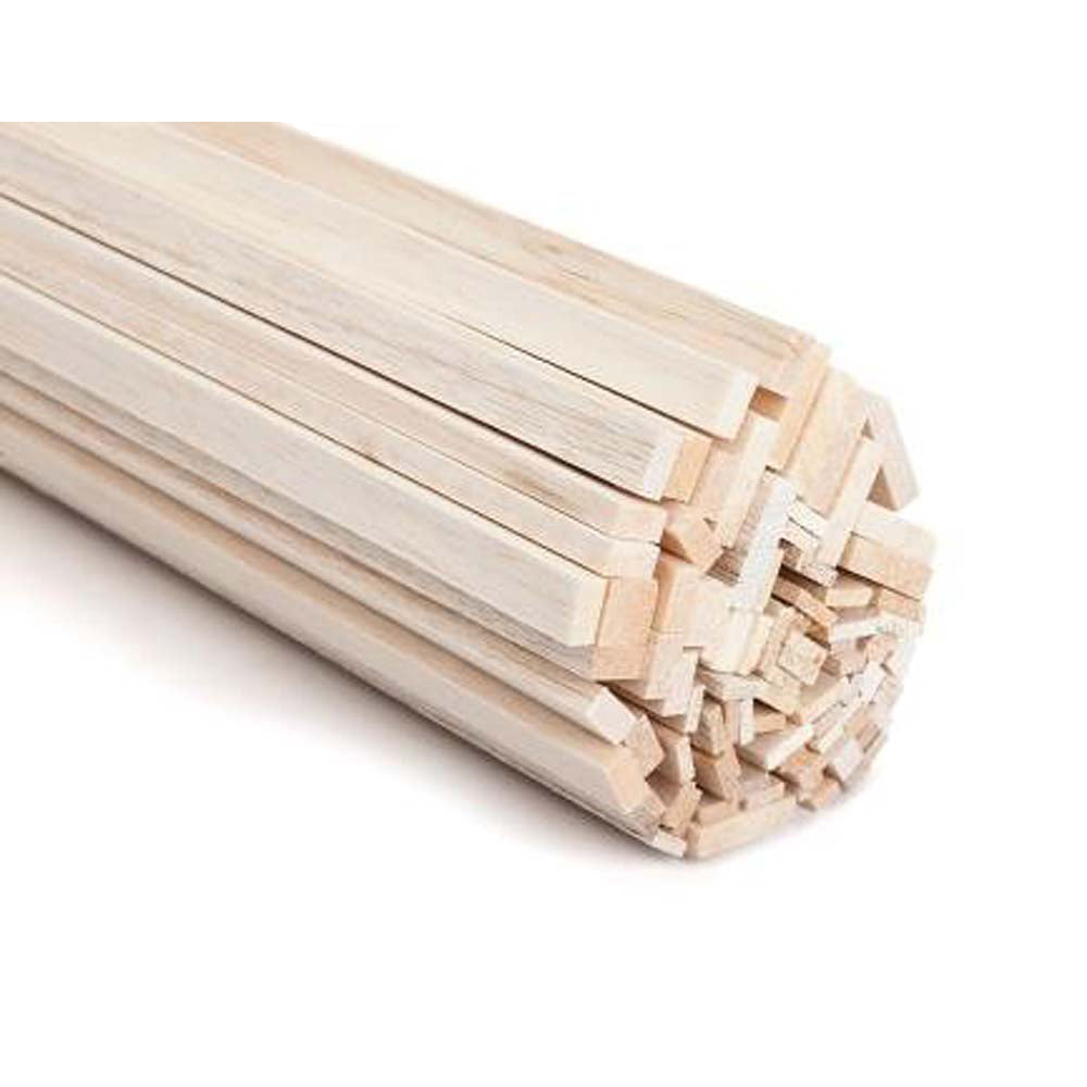 Balsa Rectangle Sections (Pack of 100)