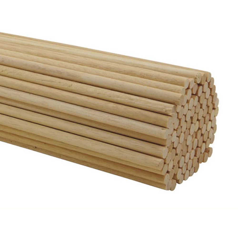 Hardwood Dowel 4mm x 600mm - pack of 20