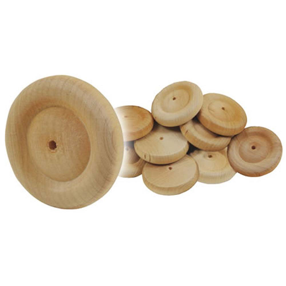 Birch Wheel 25mm (Pk of 10)