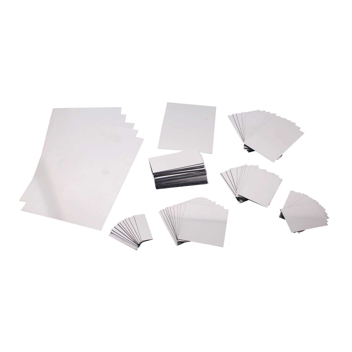 Double Sided Plastic Mirror 300 x 200mm - Pack of 5