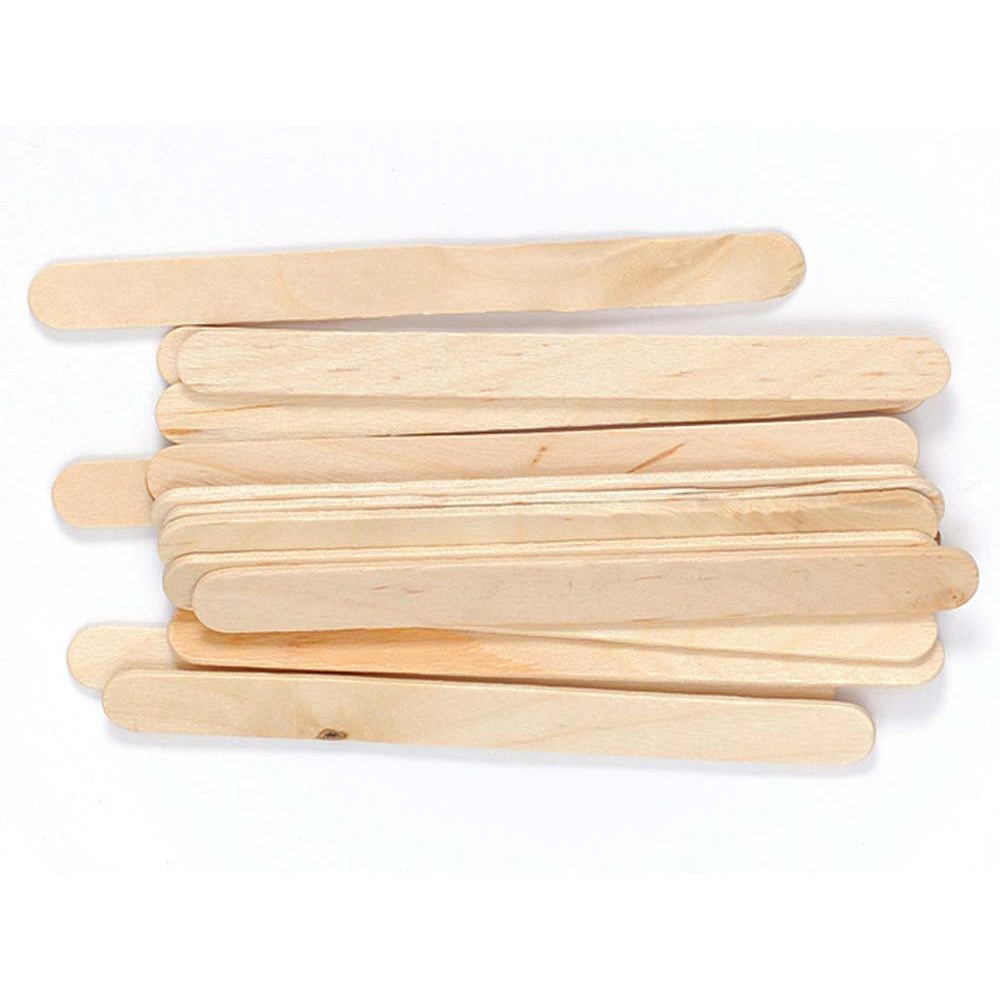 Natural Lollipop Sticks Small- 115x10x2mm - Pack of 1000