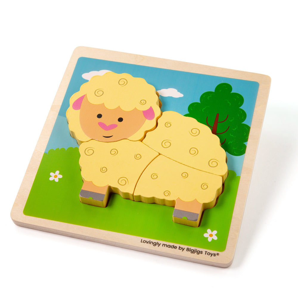 Chunky Lift Out Sheep Puzzle