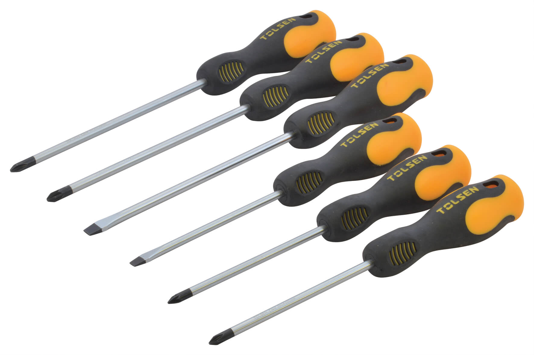 Softgrip Screwdriver Set - 6 Piece