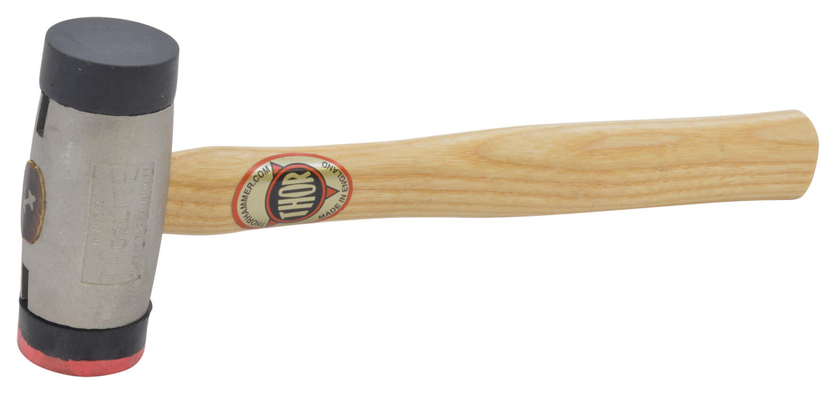 Thor Rubber Faced Hammer - 1 1/2\" Diameter