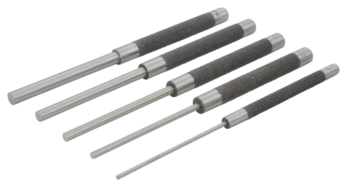 Pin Punch Set - Long Series - 5 Piece Set