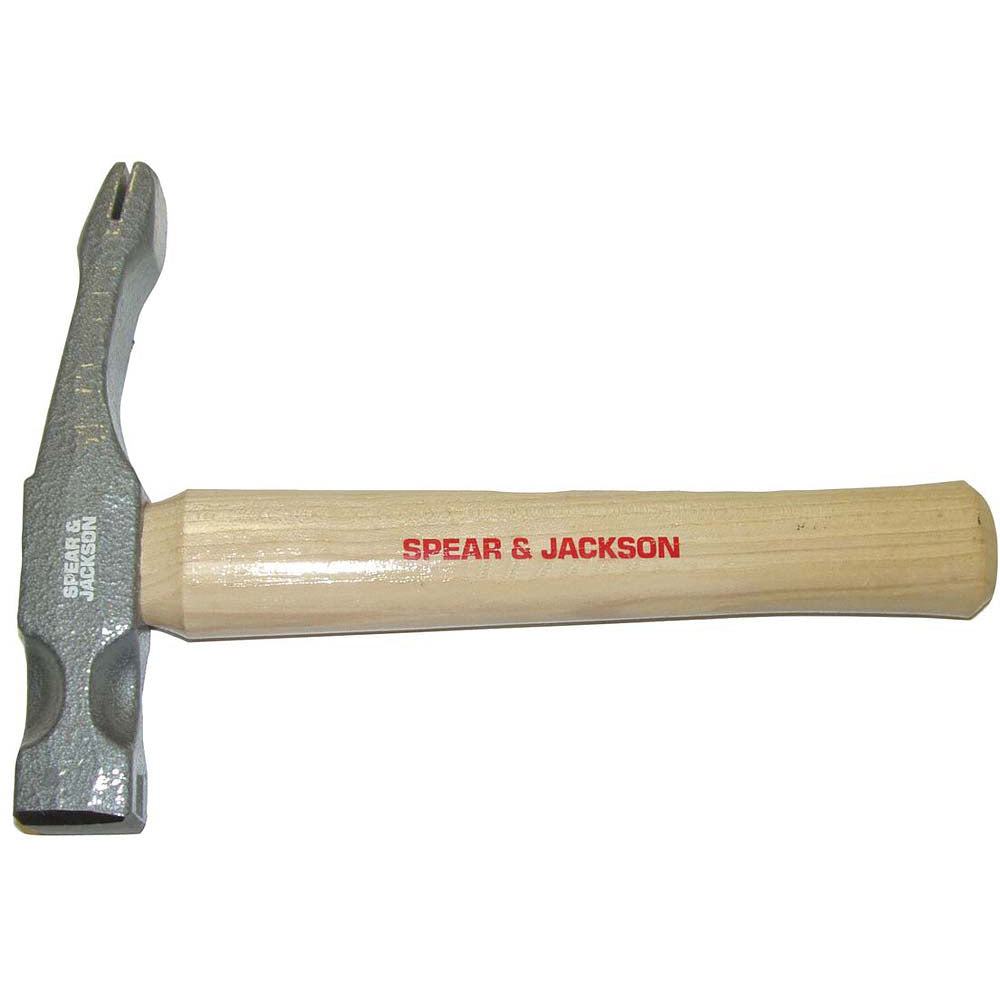 S&J Scutch Hammer Single Ended - 20oz - Hickory Handle
