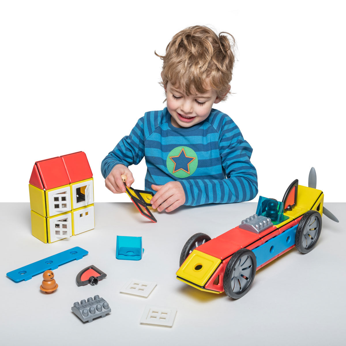 Magnetic Polydron Super Value Play Set