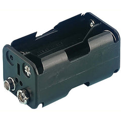 Battery Holder With Studs For 4 x AA - Pack Of 10