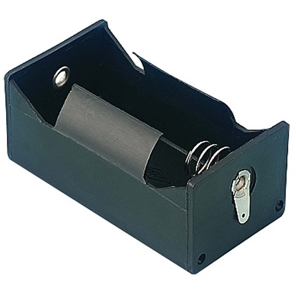 Battery Holder With Solder Tag 1 x D Cell - Pack of 10