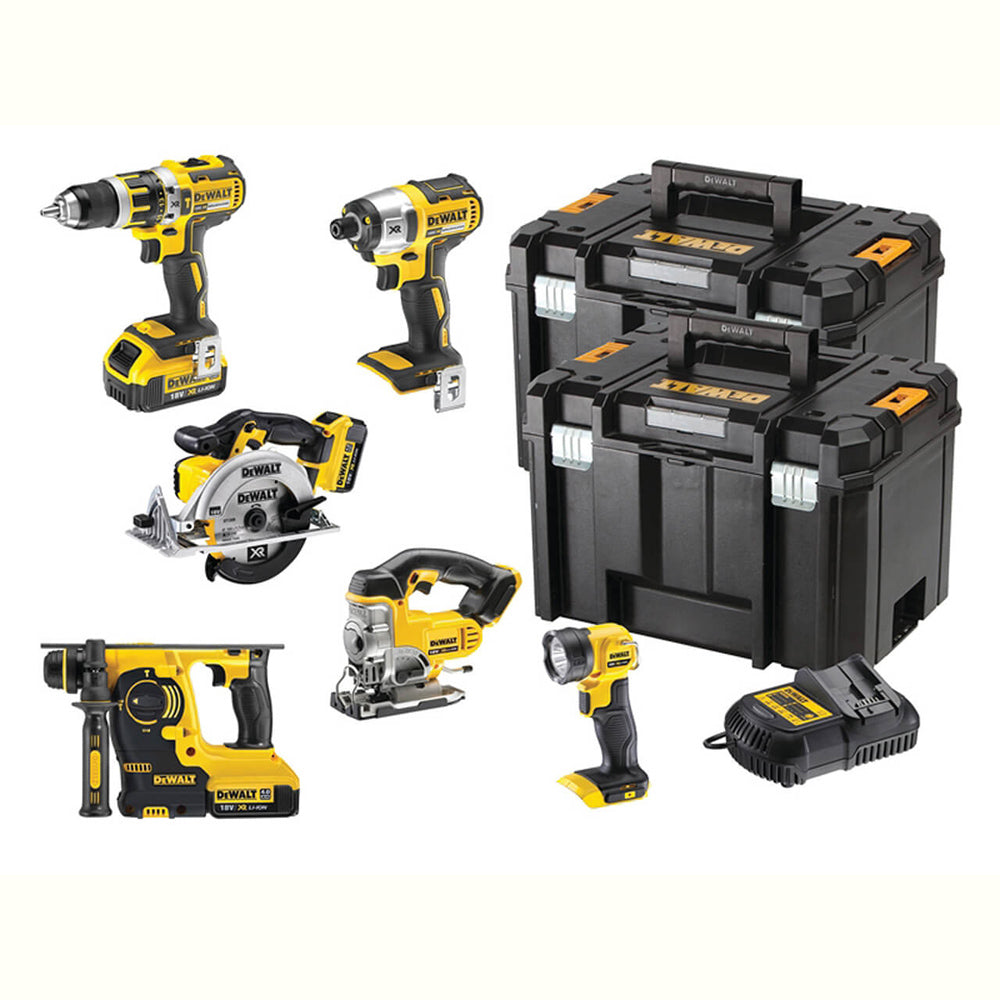 DeWalt DCK699M3T XR 6 Piece Kit 18V Li-lon