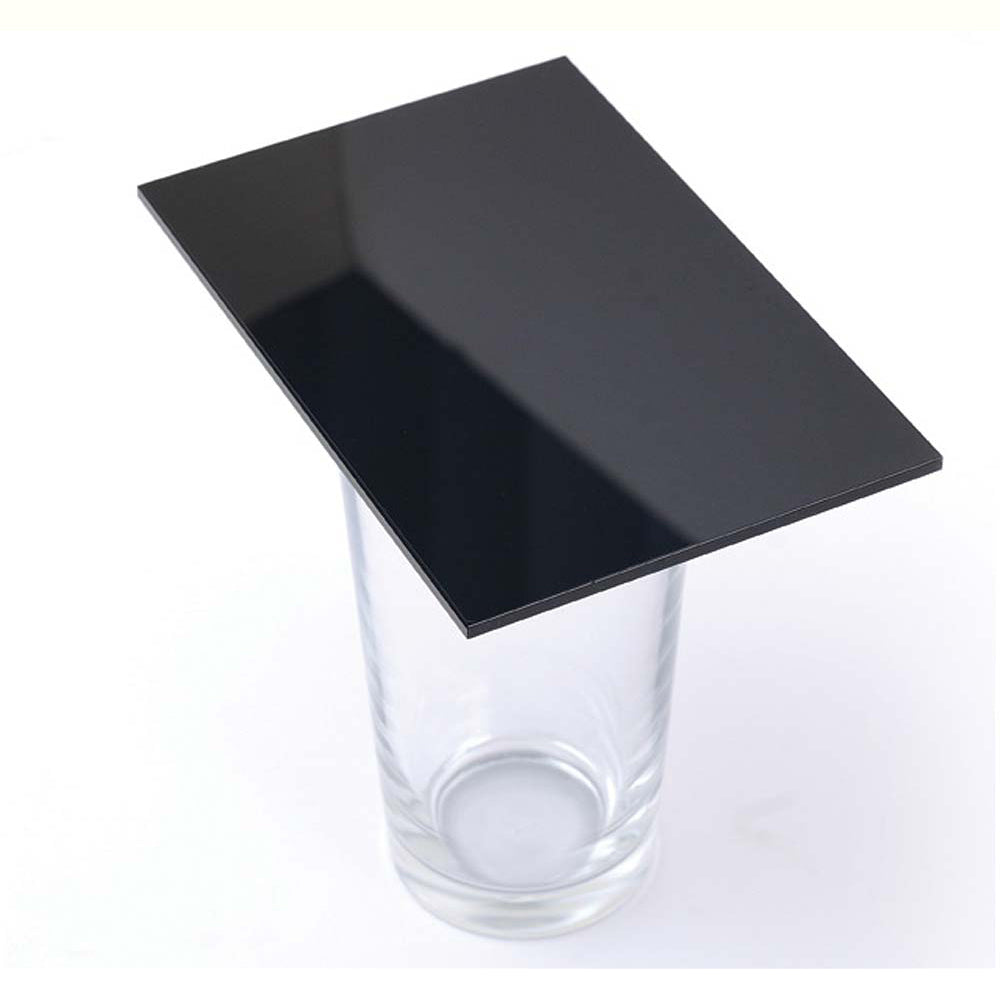 Cast Acrylic 3mm Sheet - Solid Black 1000 x 600mm