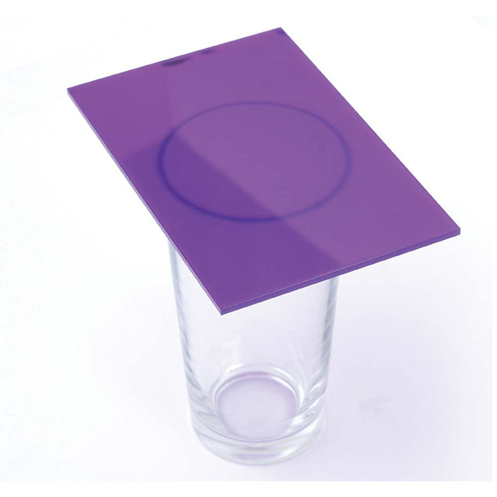 Cast Acrylic 3mm Sheet - Solid Purple 1000 x 500mm