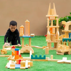 348-Piece Beechwood  Blocks