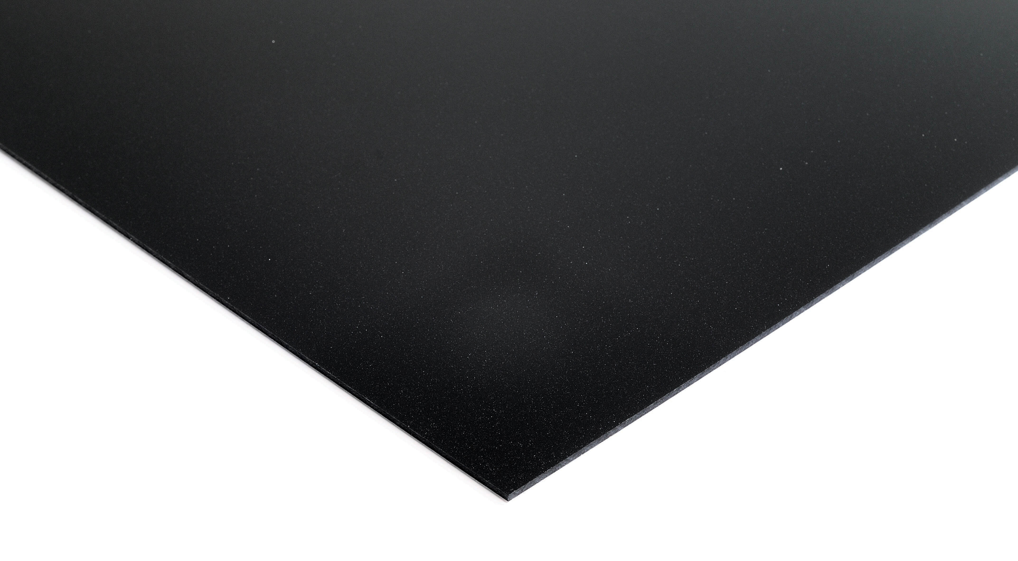 Sparkle Cast Acrylic 3mm Sheet - Black 1000 x 500mm