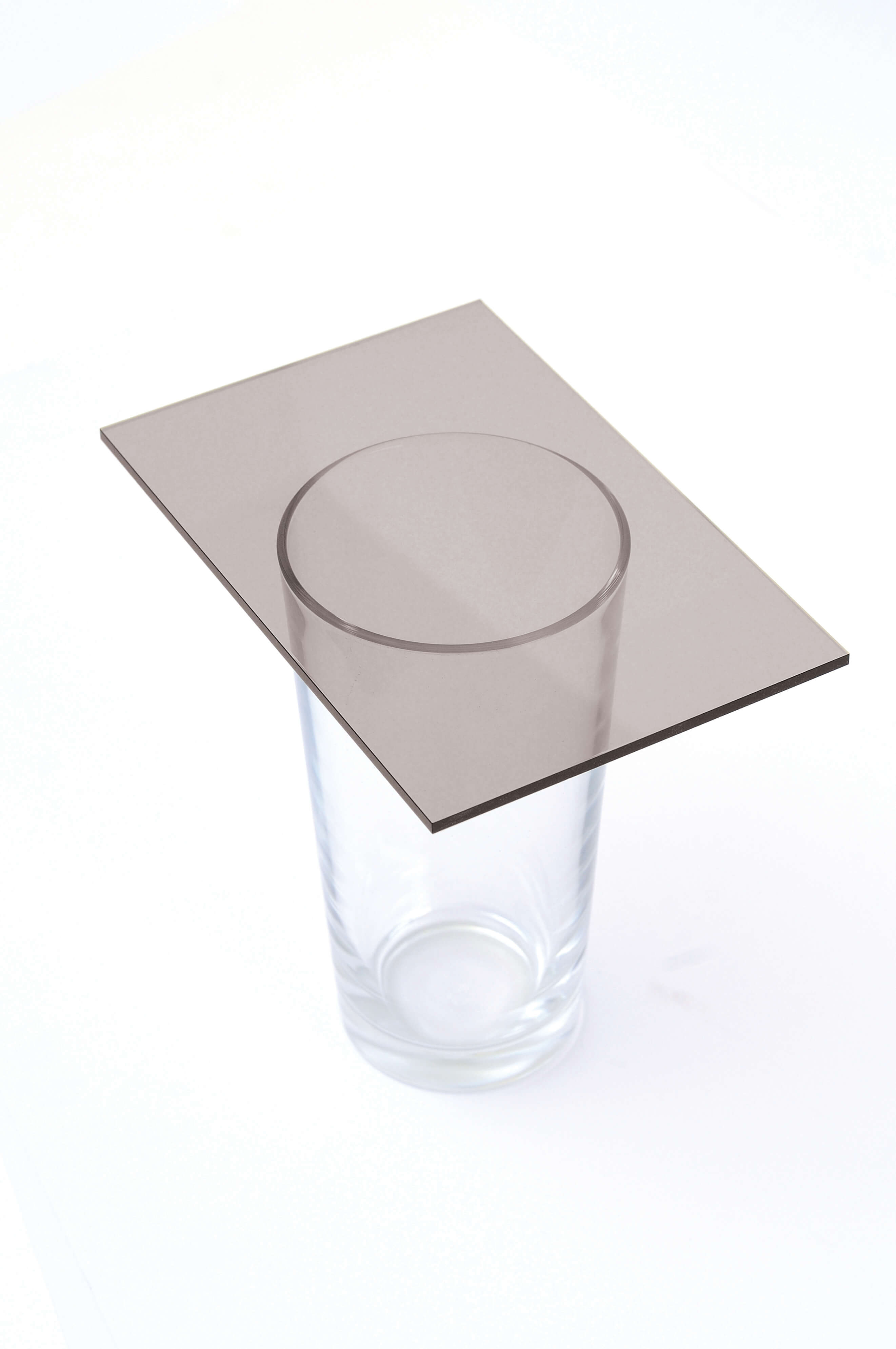 Tinted Cast Acrylic 3mm Sheet - Grey Smoked 600 x 400mm