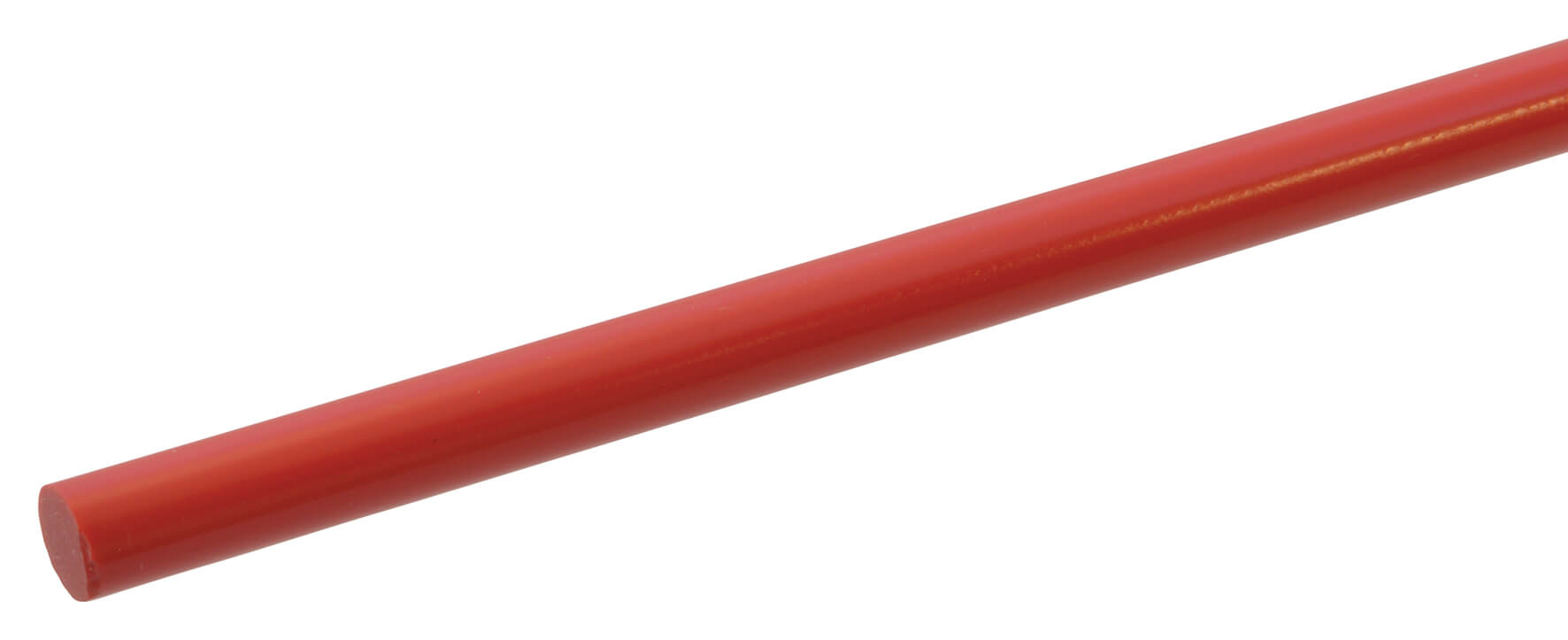 Acrylic Rod 4.8mm x 610mm - Solid Red