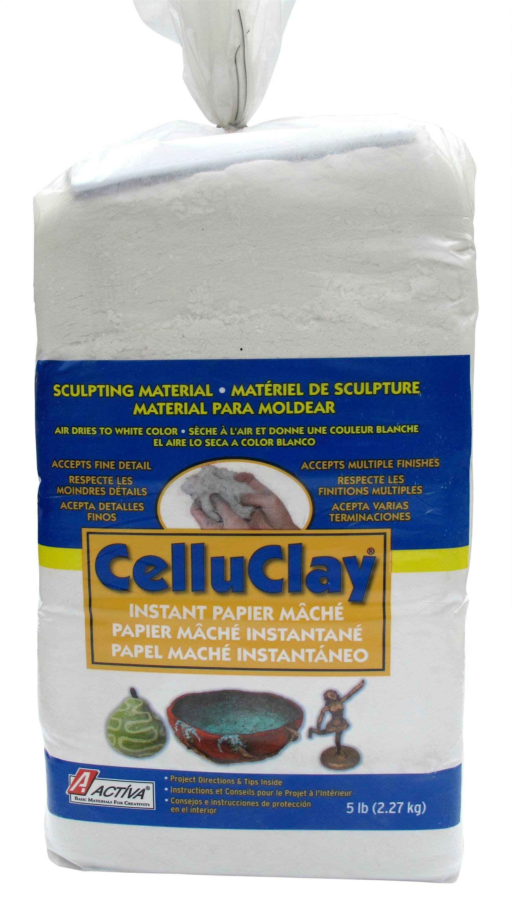 PAPER-MACHE INSTANT WHITE 5 LB