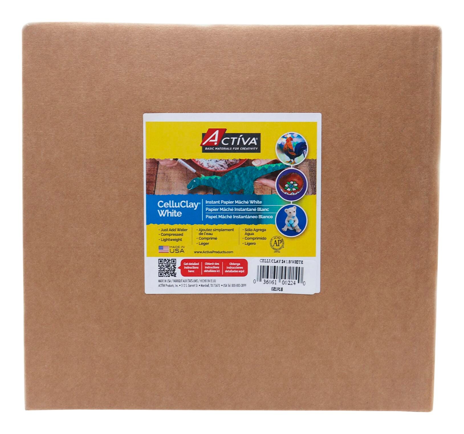 PAPER MACHE INSTANT WHITE 24 LB
