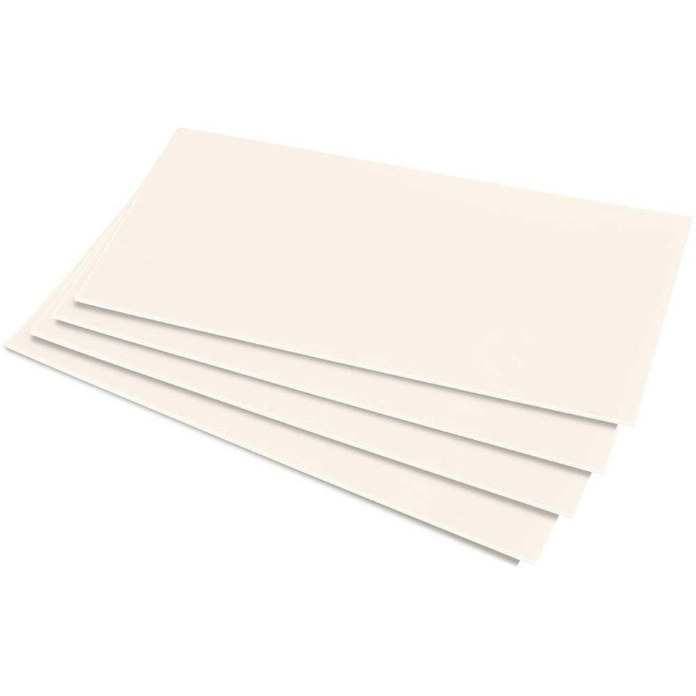 HIPS 1.0mm Sheet - 254mm x 457mm - White