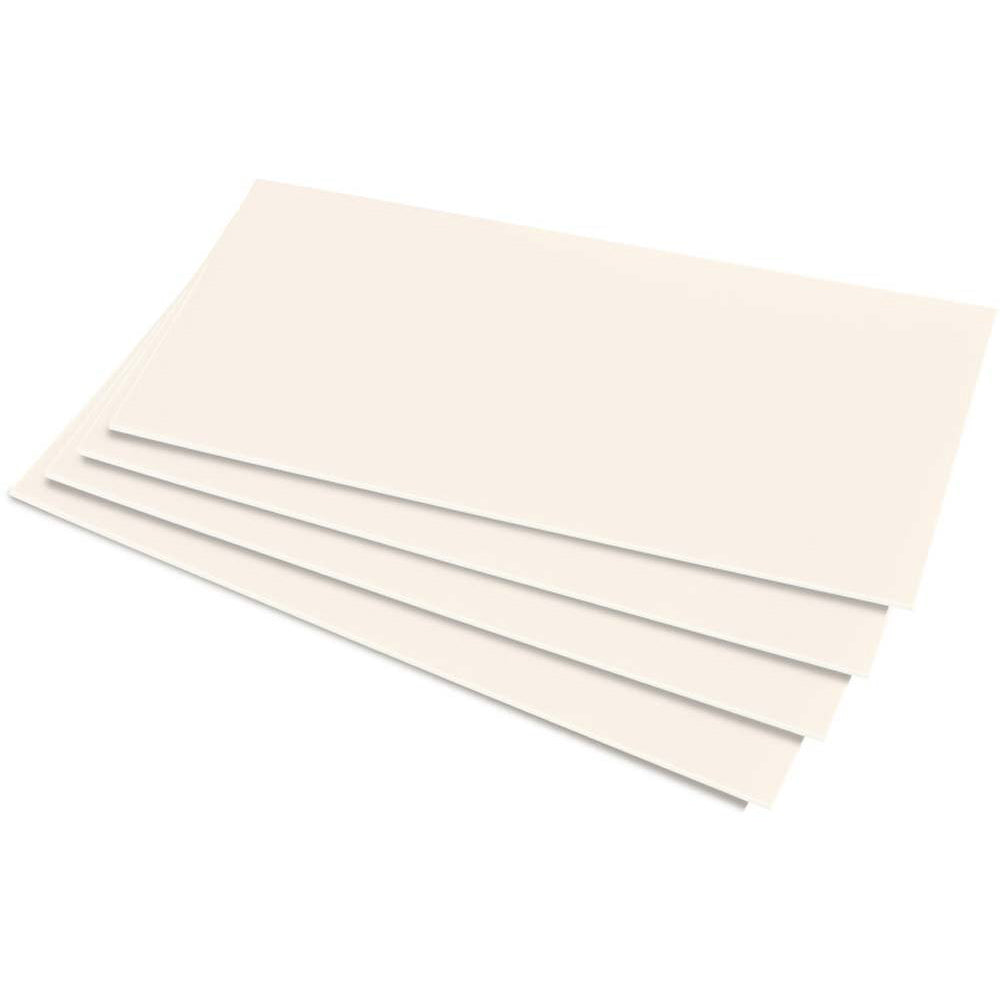 HIPS 1.0mm Sheet - 508mm x 457mm - White