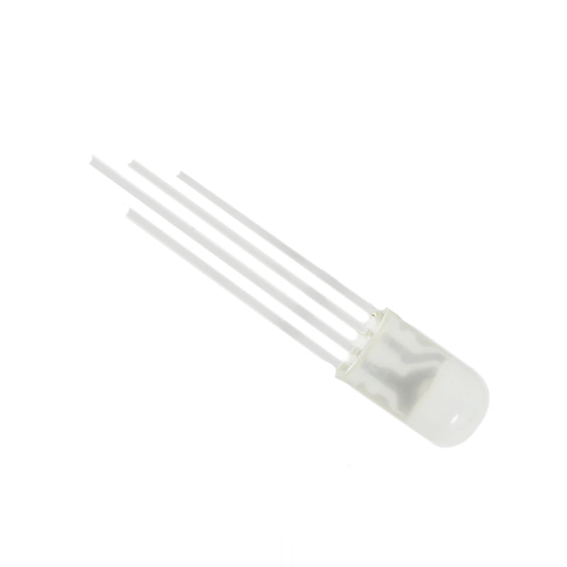 RGB 5mm Diffused LED - 60deg - 1000mCd - Cmn Cathode