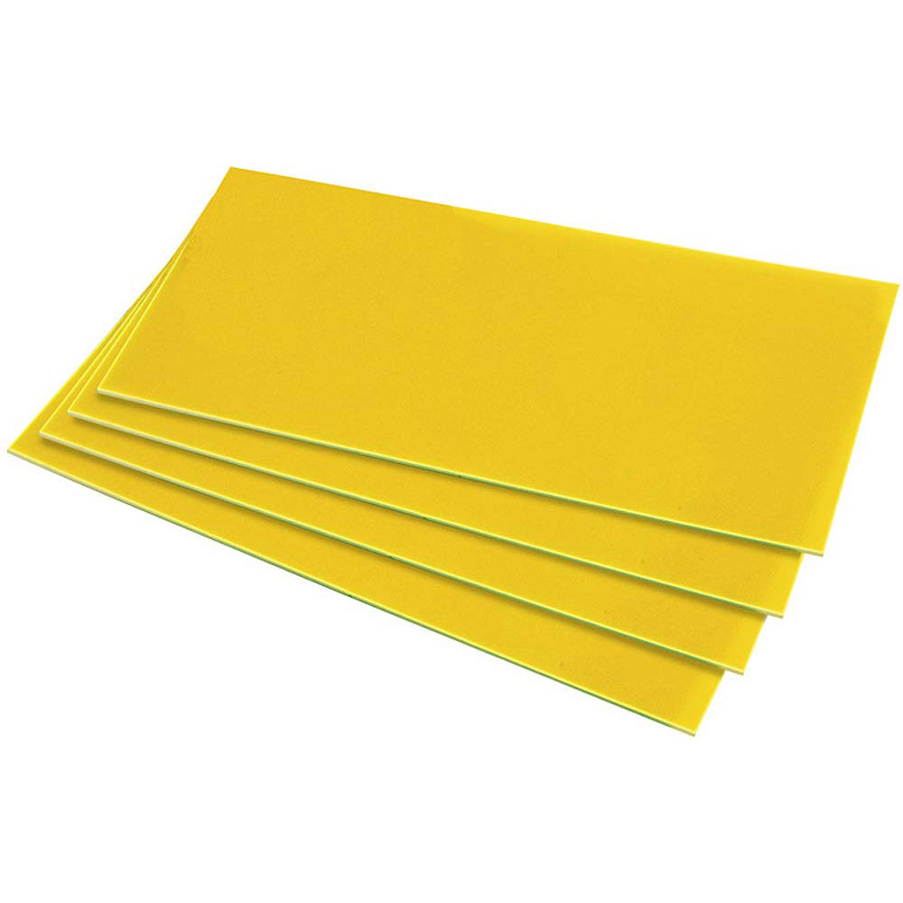HIPS 1.0mm Sheet - 305mm x 457mm - Yellow