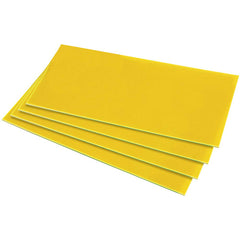HIPS 1.0mm Sheet - 610mm x 457mm - Yellow