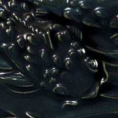 GLAZE AMACO LOW FIRE GLOSS LG-2 BLACK LUSTER PINT