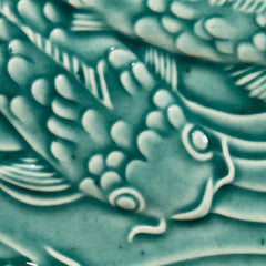 GLAZE AMACO LOW FIRE GLOSS LG-25 TURQUOISE GREEN PINT