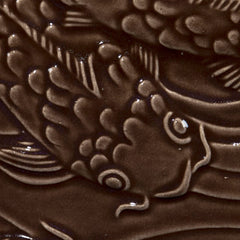 GLAZE AMACO LOW FIRE GLOSS LG-30 CHOCOLATE BROWN PINT