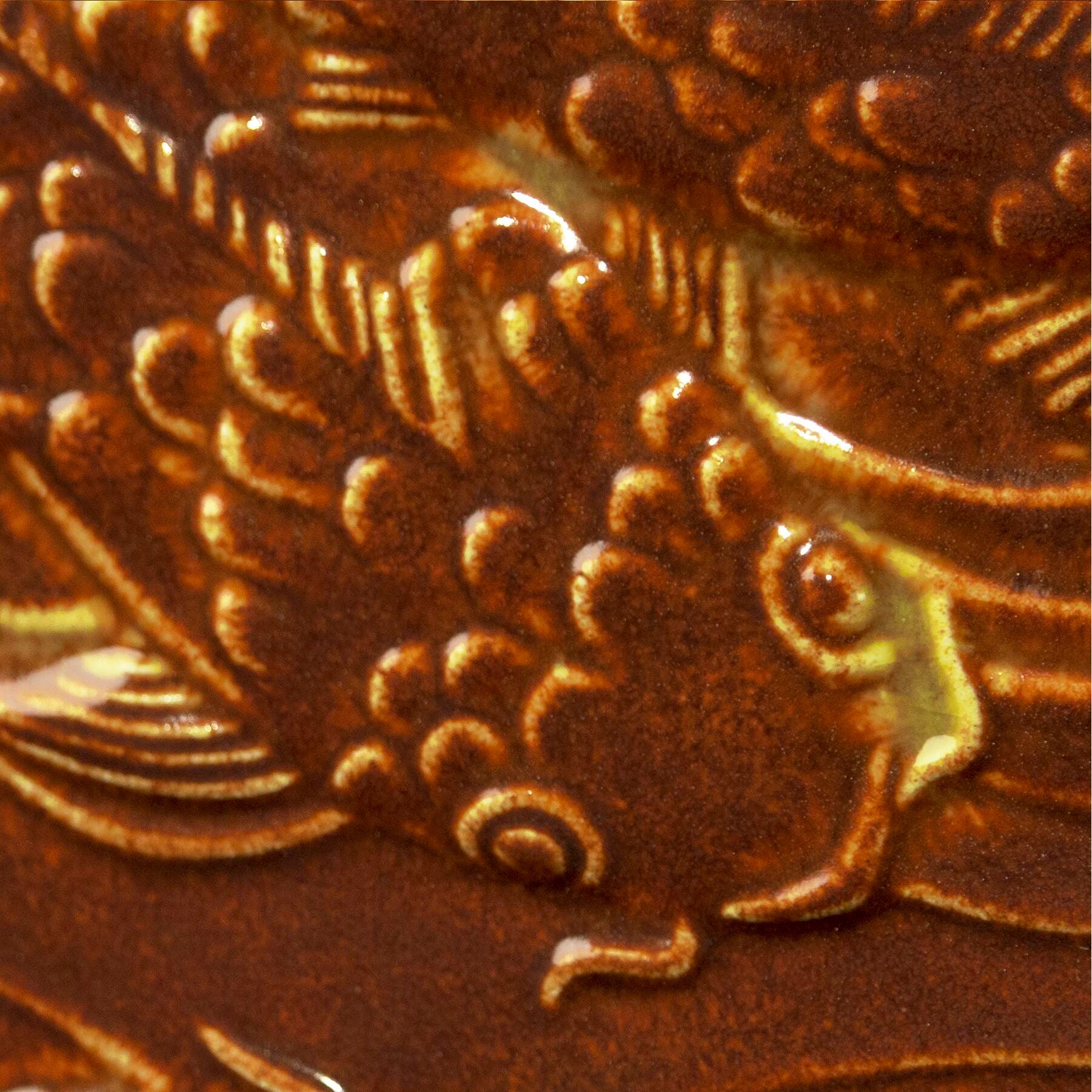 GLAZE AMACO LOW FIRE GLOSS LG-36 FRECKLED BROWN PINT