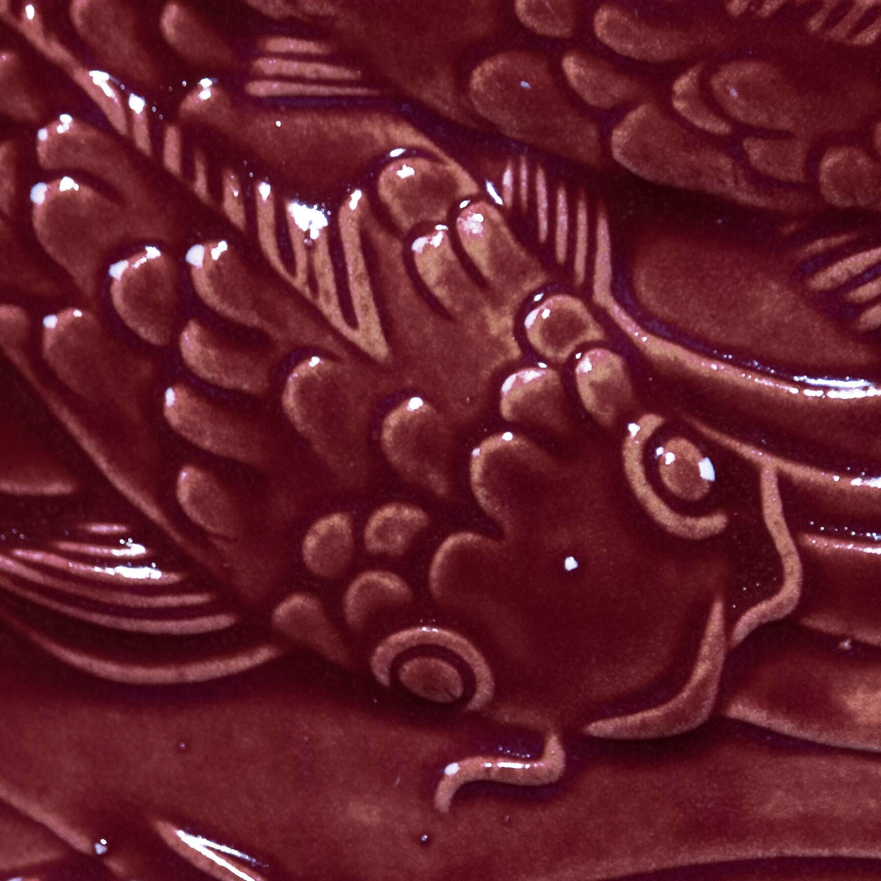 GLAZE AMACO LOW FIRE GLOSS LG-50 MAROON PINT