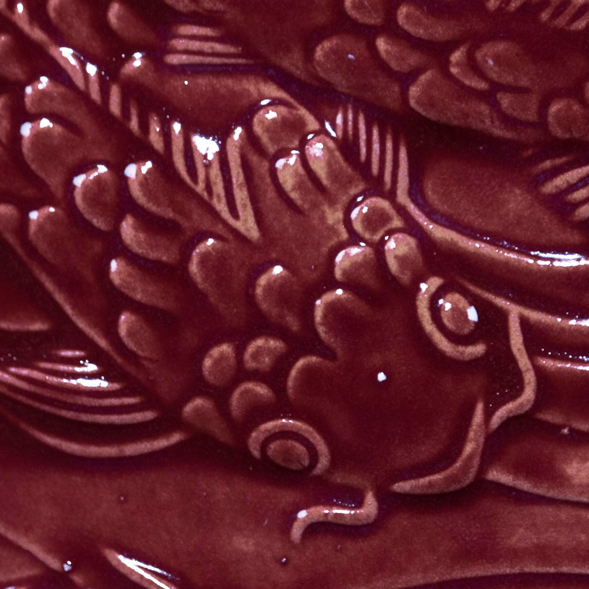 GLAZE AMACO LOW FIRE GLOSS LG-50 MAROON PINT