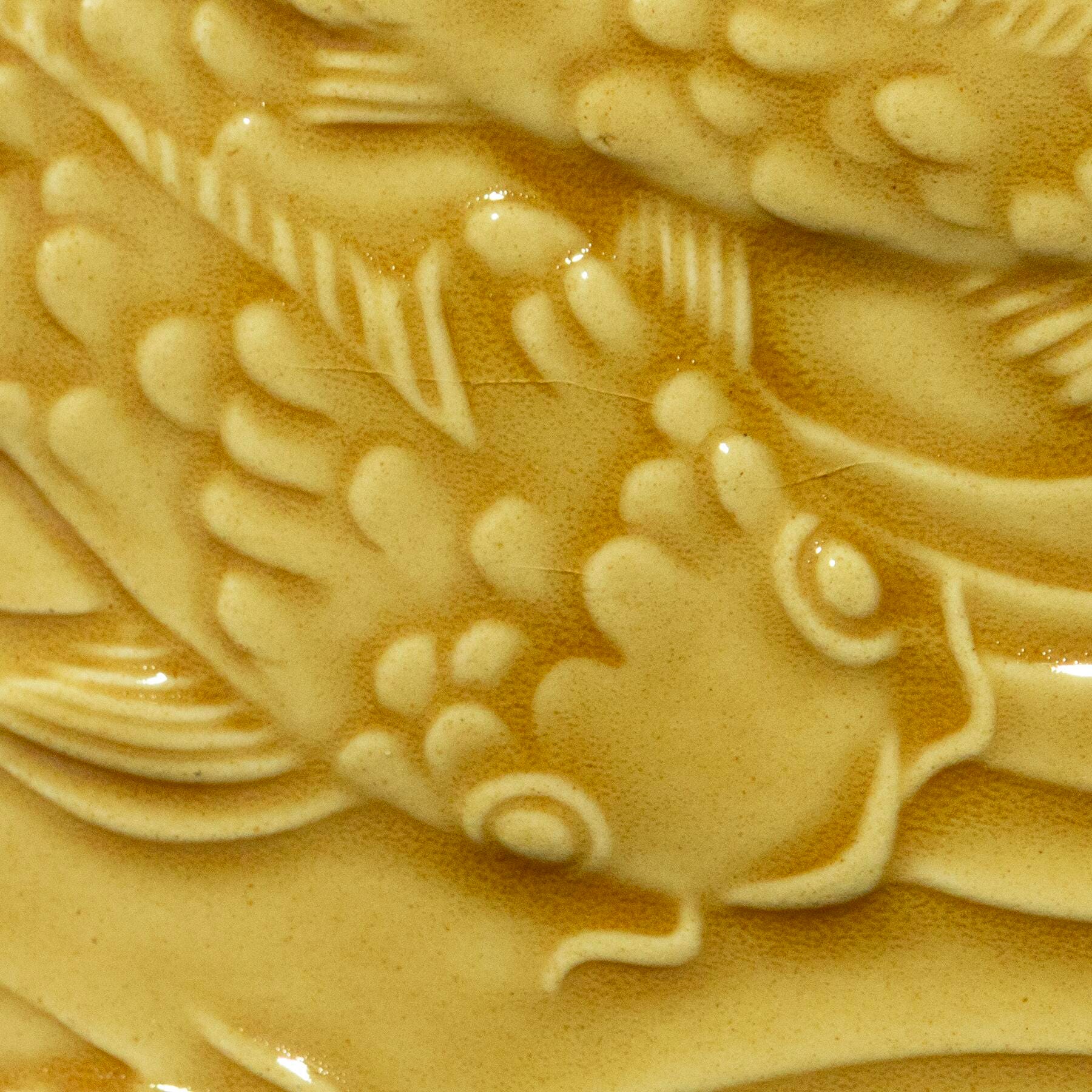 GLAZE AMACO LOW FIRE GLOSS LG-60 DARK YELLOW PINT