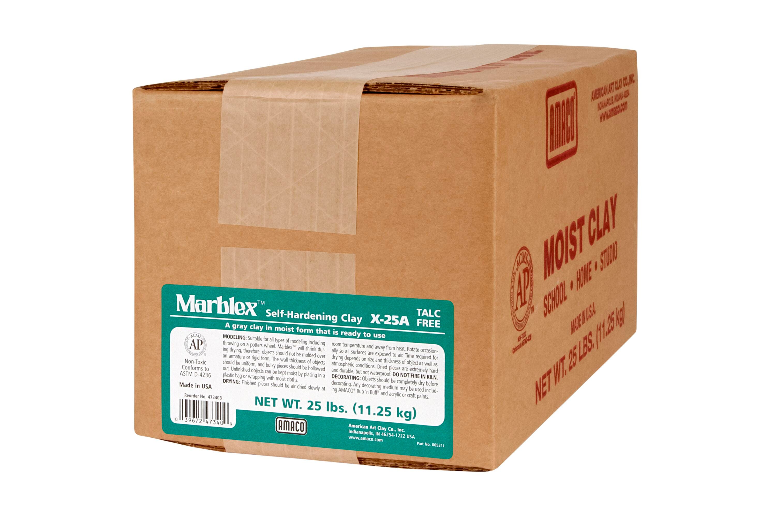 CLAY MODELING MARBLEX - 25 LBS