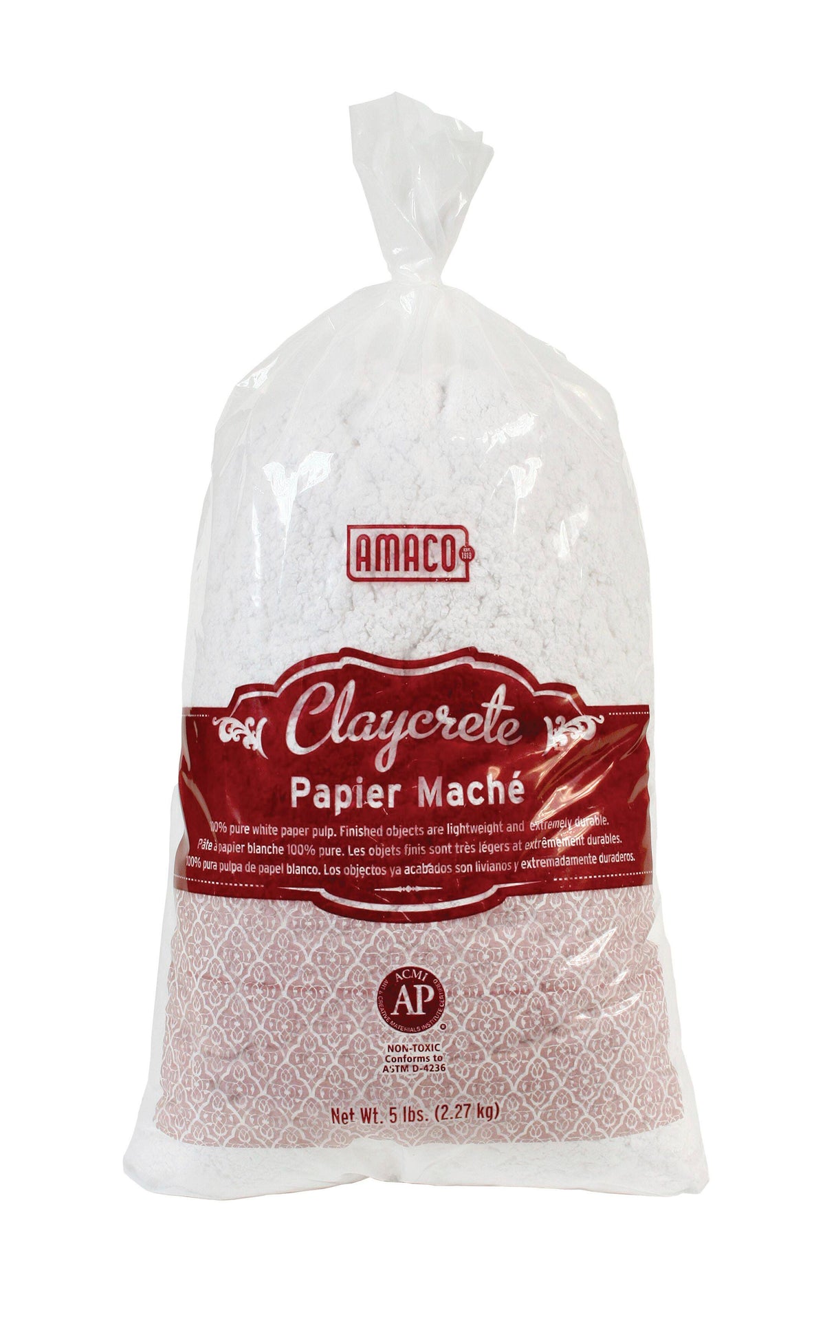PAPIER MACHE CLAYCRETE INSTANT 20LB
