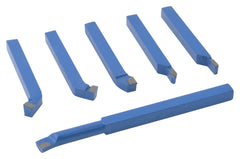 Turntech Carbide Tipped Lathe Tool Set - 6 Piece - 3/8\" (10mm) Shank