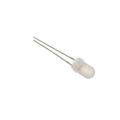 White 5mm Diffused LED - 700mCd