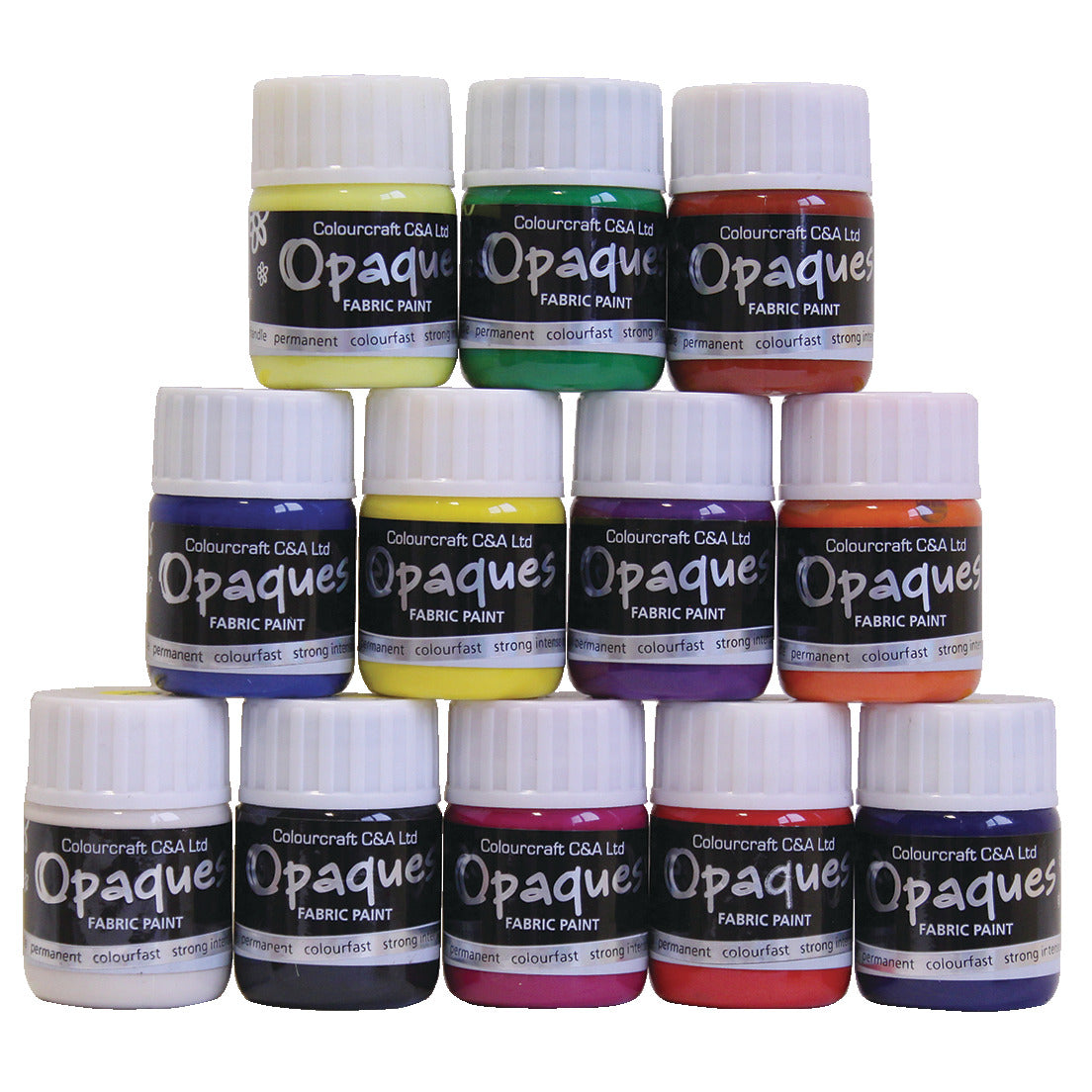 Paint Fabric Textil Asst 50Ml Set 12
