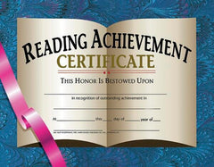 CERTIFICATE READING ACHIEVEMENT PACK OF 30