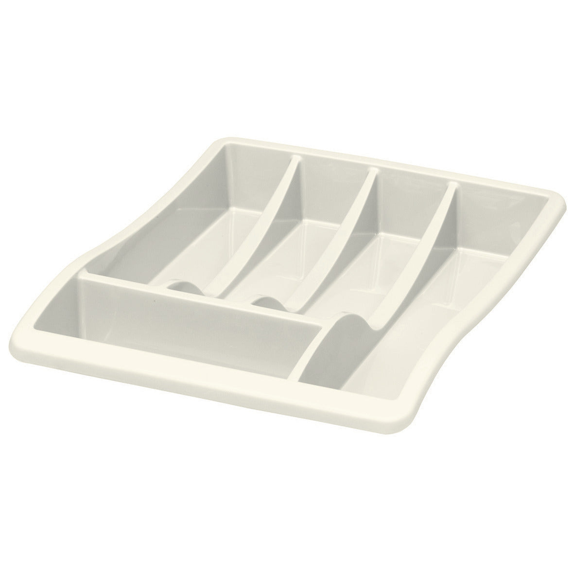 Cutlery Tray Domestic Beige Plastic