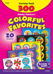 STICKERS COLORFUL FAVORITES PACK OF 300