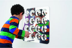 LARGE 16-DOMED ACRYLIC MIRROR PANEL - 490MM