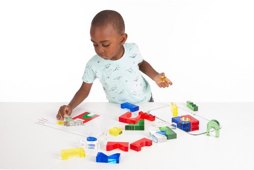 COLOUR CRYSTAL BLOCK SET