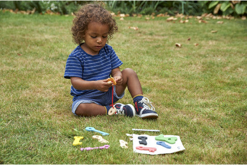 RAINBOW WOODEN COUNTING KEYS