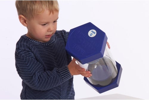 MEGA SAND TIMER - 5 MINUTE (BLUE)